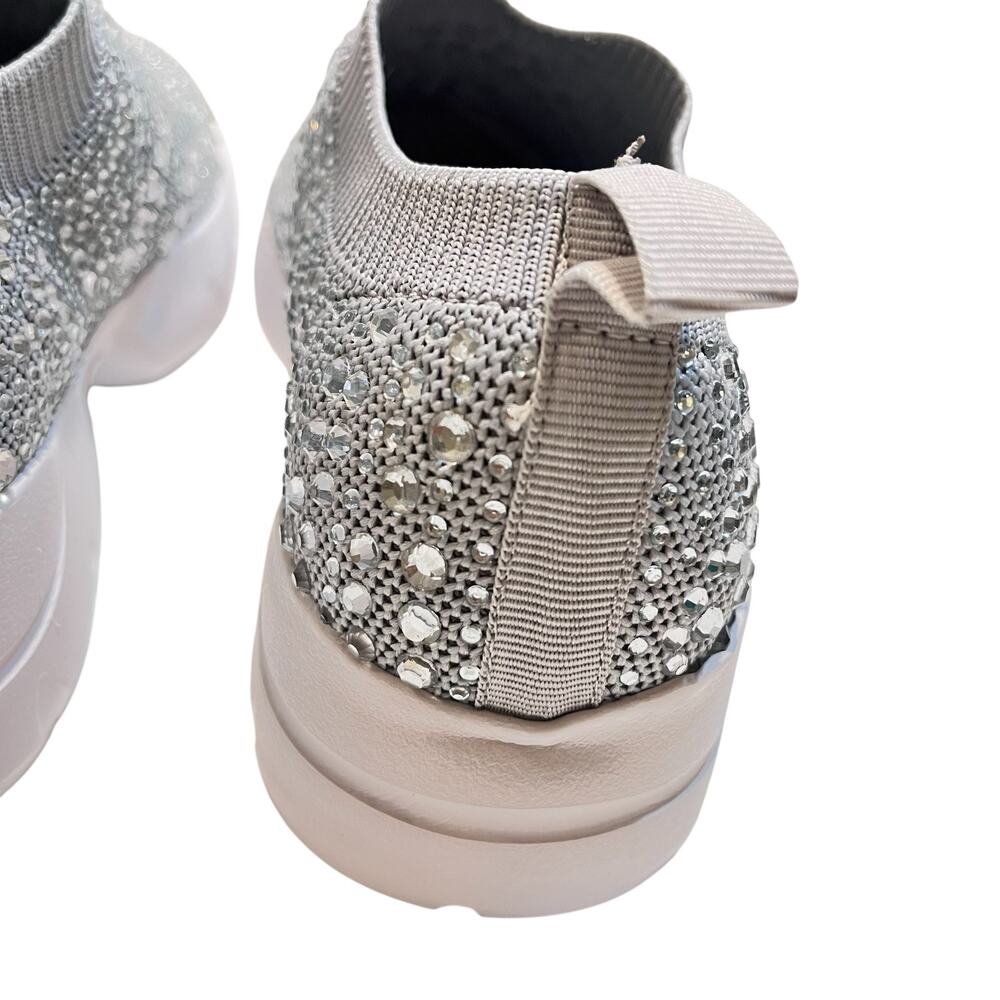 Lauren Lorraine Carry Crystal Sneakers Slip On Women's Size 7 - Picture 9 of 16